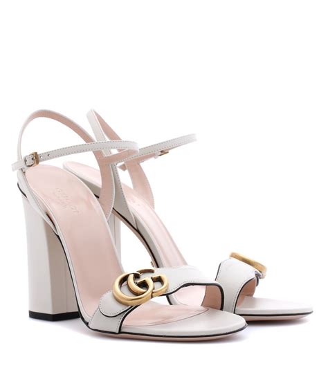 sandali bianchi gucci|Gucci platform sandals.